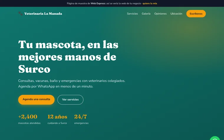 Demo veterinaria
